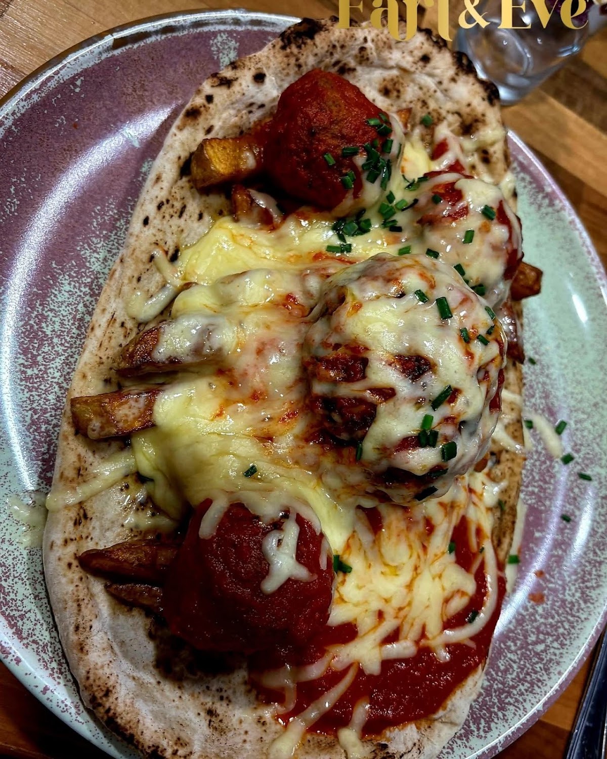 A plate served at Earl & Eve